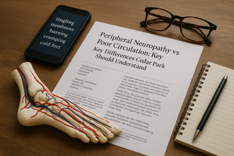 Peripheral Neuropathy vs Poor Circulation: Key Differences Cedar Park Patients Should Understand