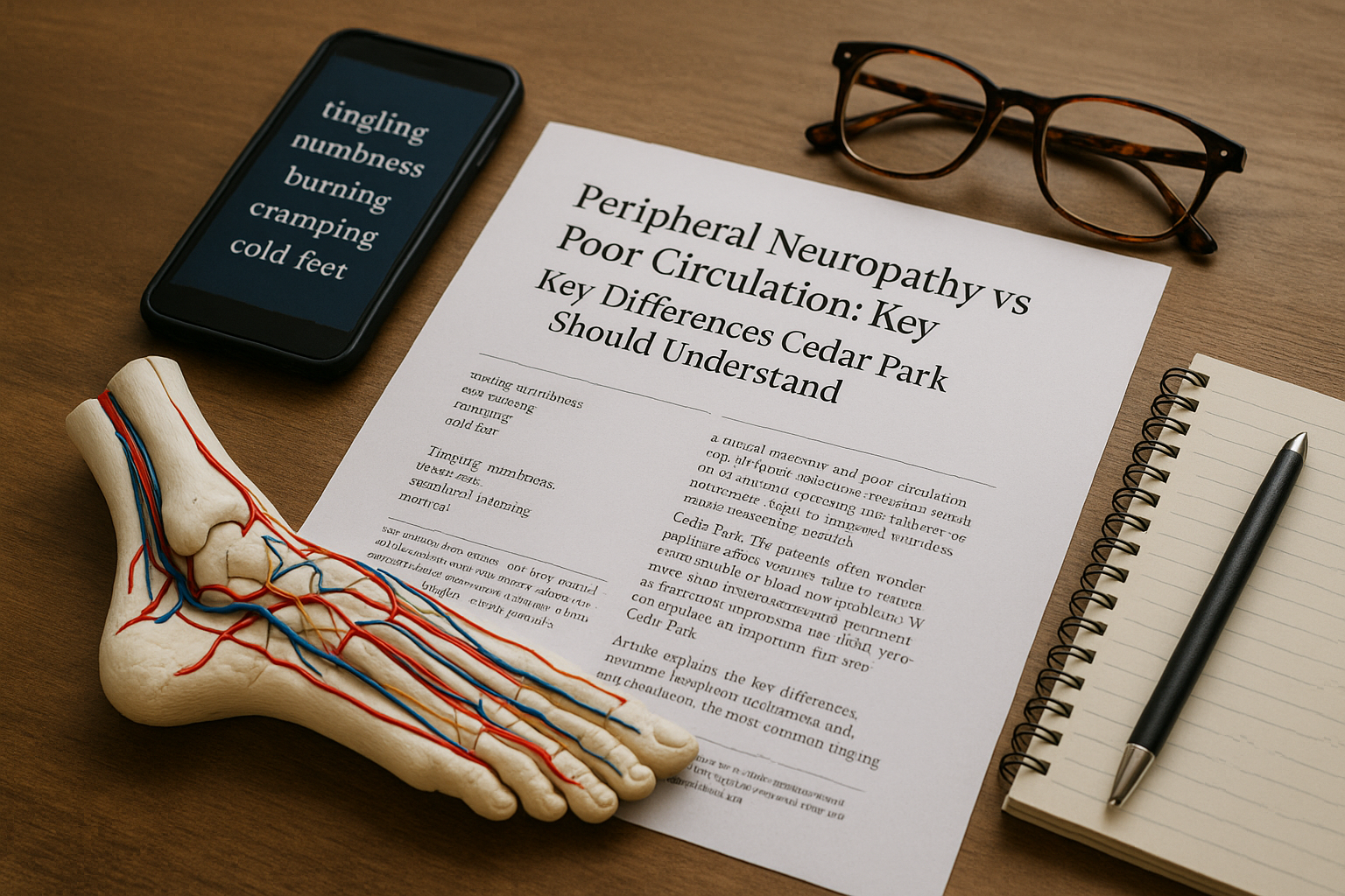 Peripheral Neuropathy vs Poor Circulation: Key Differences Cedar Park Patients Should Understand