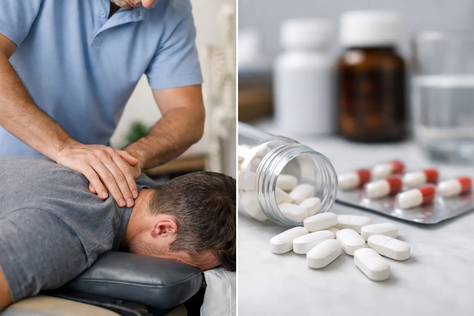 Chiropractic Versus Medication for Pain Relief