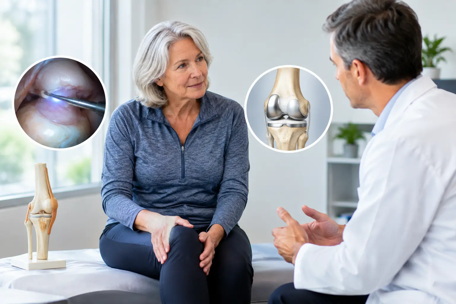 Knee Decompression Versus Replacement: Which Fits?