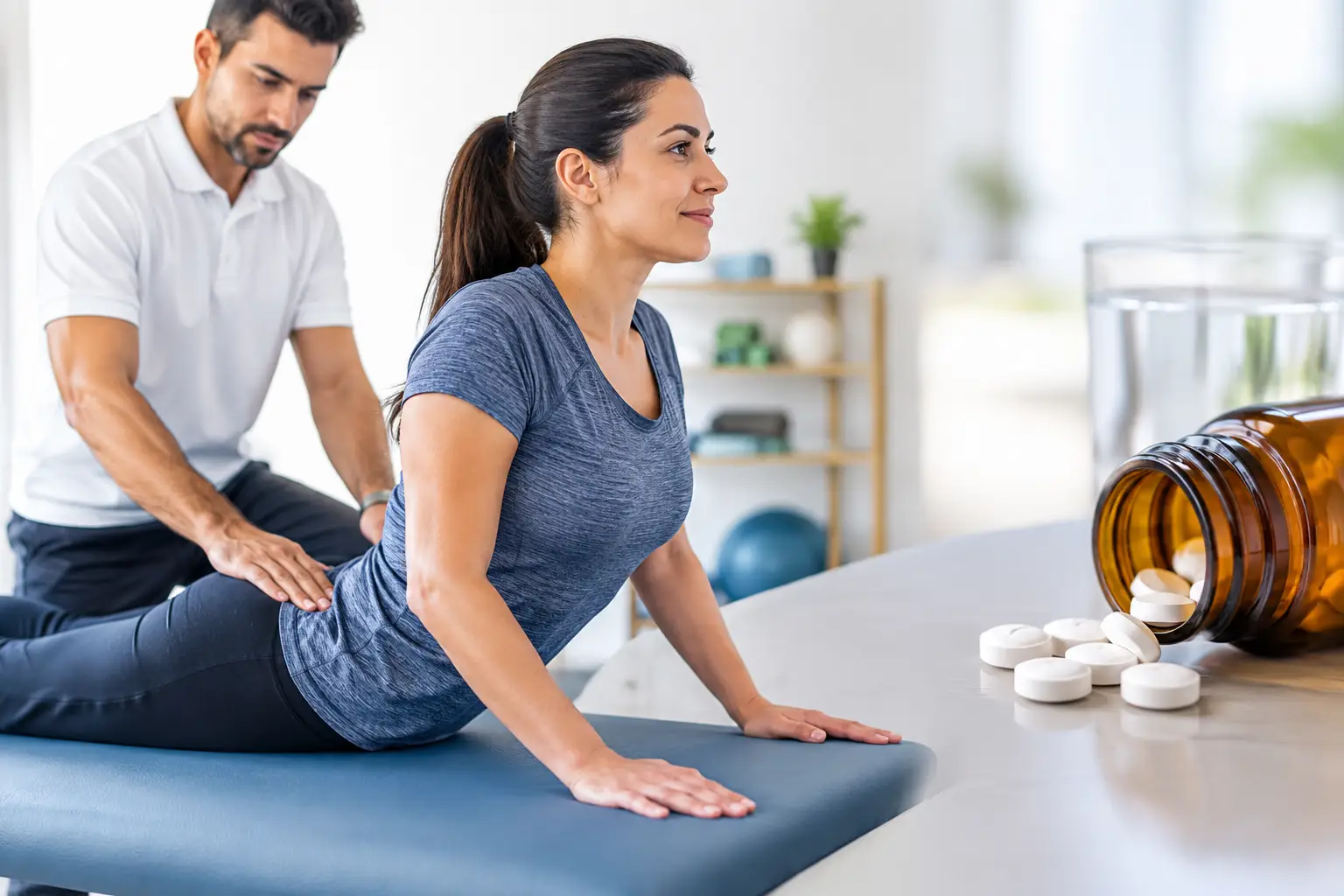 Rehab Therapy Versus Painkillers for Back Pain