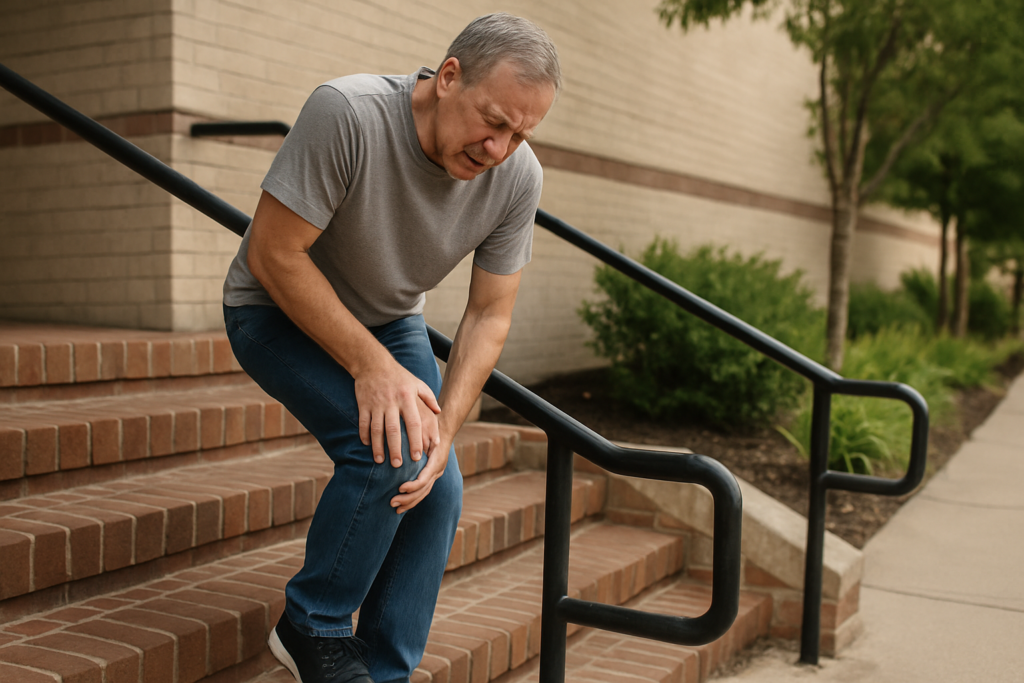 Common causes of knee pain going down stairs - Knee Pain Going Down Stairs in Cedar Park, TX: What It Often Means and When...