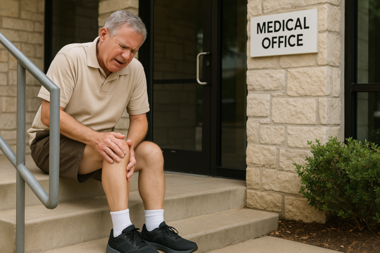Knee Pain Going Down Stairs in Cedar Park, TX: What It Often Means and When to Get It Checked
